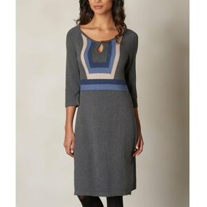 PRANA - Gray and Blue Women's Sweater Dress Size Med